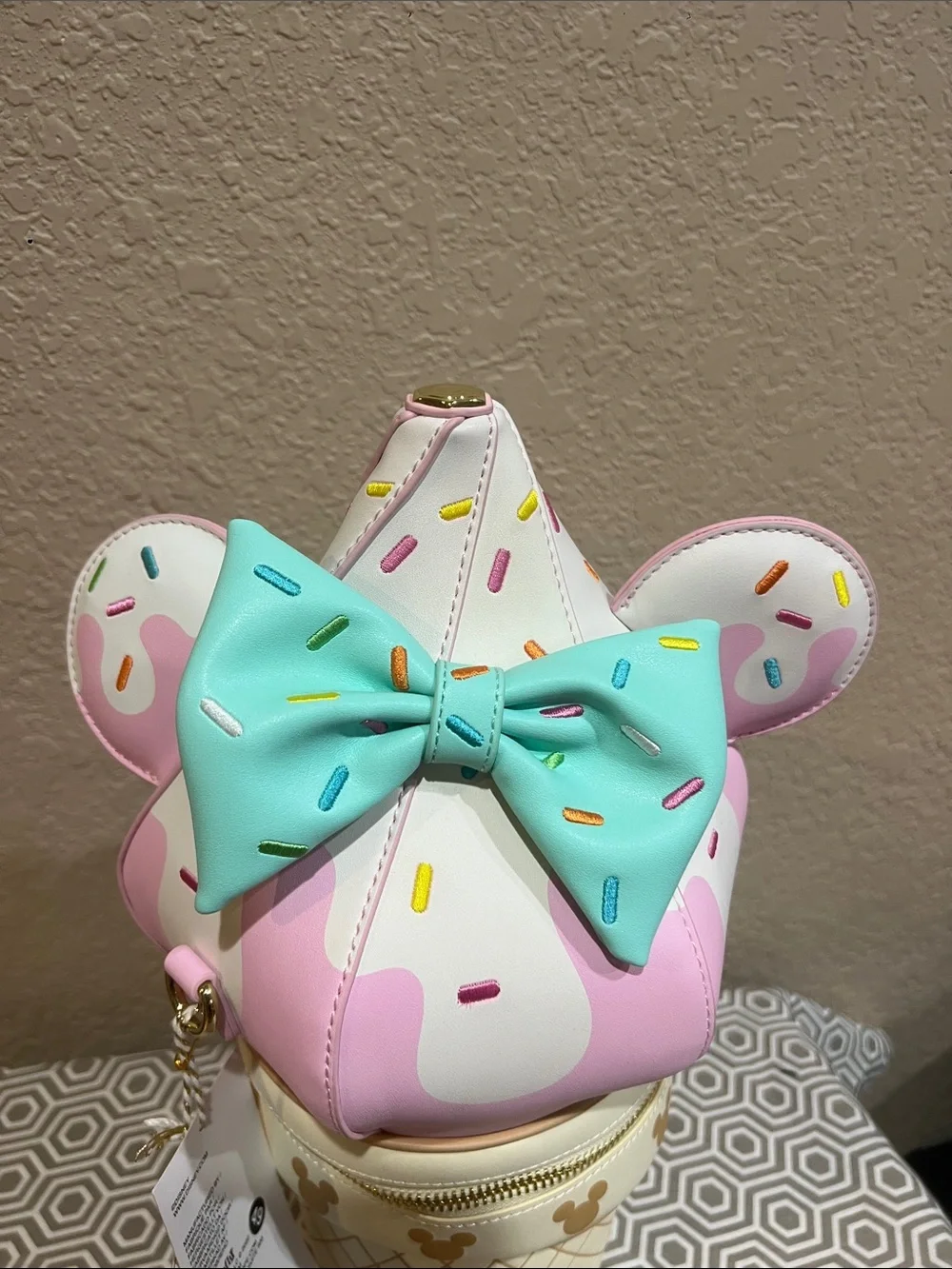 Disney ice strap shaped